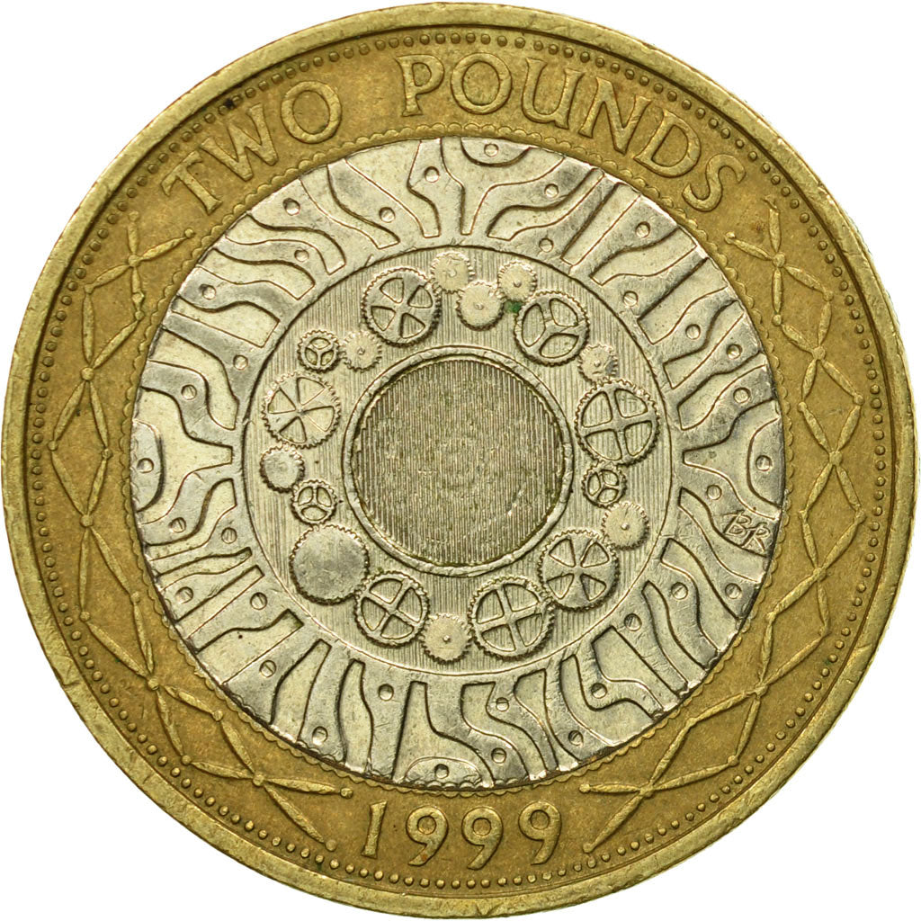 Monnaie, Grande-Bretagne, Elizabeth II, 2 Pounds, 1999, TTB, Bi-Metallic, KM:999