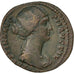 Faustina II, As, Rome, AU(50-53), Bronze, RIC #1405b, 11.99