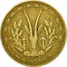 Coin, West African States, 5 Francs, 1965, Paris, EF(40-45)