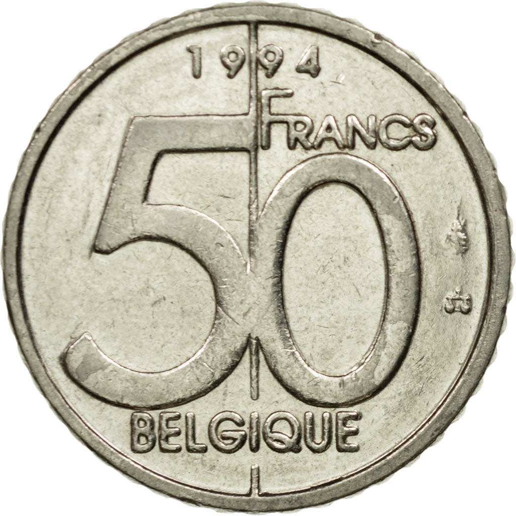 Coin, Belgium, Albert II, 50 Francs, 50 Frank, 1994, Brussels, EF(40-45)