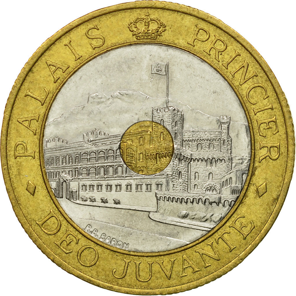Moneta, Monaco, Rainier III, 20 Francs, 1992, BB, Tri-metallico, KM:165
