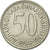 Moneta, Jugosławia, 50 Dinara, 1988, EF(40-45), Miedź-Nikiel-Cynk, KM:113