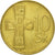 Moneta, Słowacja, 10 Koruna, 1993, EF(40-45), Aluminium-Brąz, KM:11