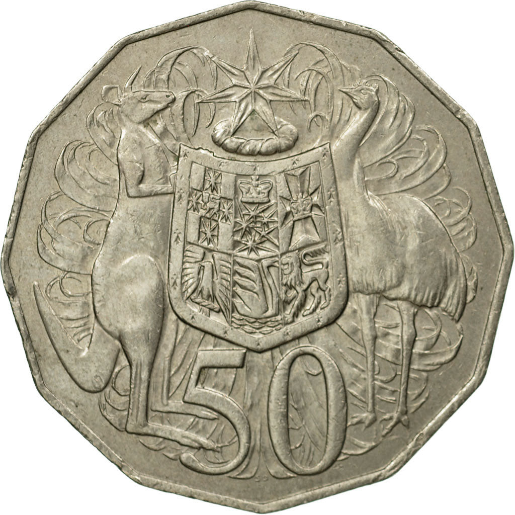 Monnaie, Australie, Elizabeth II, 50 Cents, 1979, TTB, Copper-nickel, KM:68