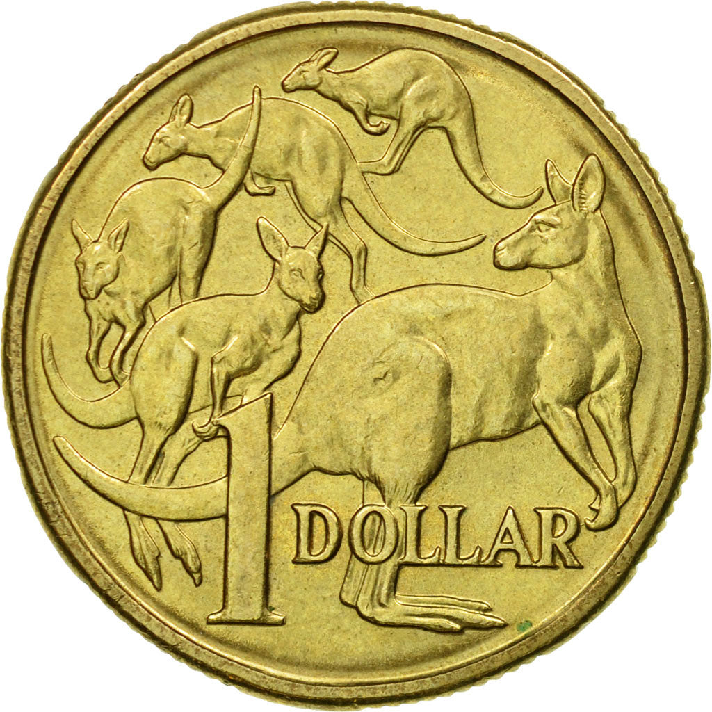 Coin, Australia, Elizabeth II, Dollar, 1985, Royal Australian Mint, EF(40-45)