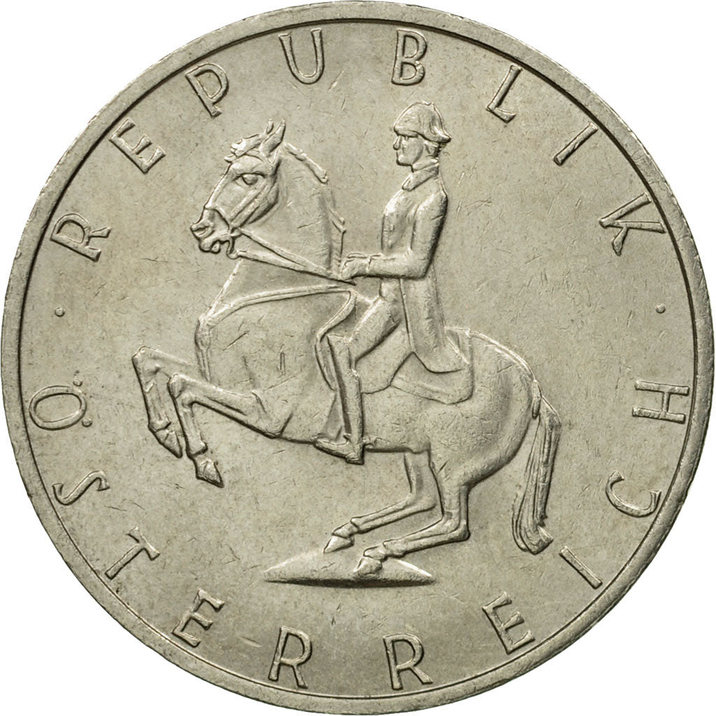 Coin, Austria, 5 Schilling, 1987, EF(40-45), Copper-nickel, KM:2889a