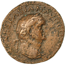 Coin, Vespasian, As, VF(30-35), Bronze, RIC:305