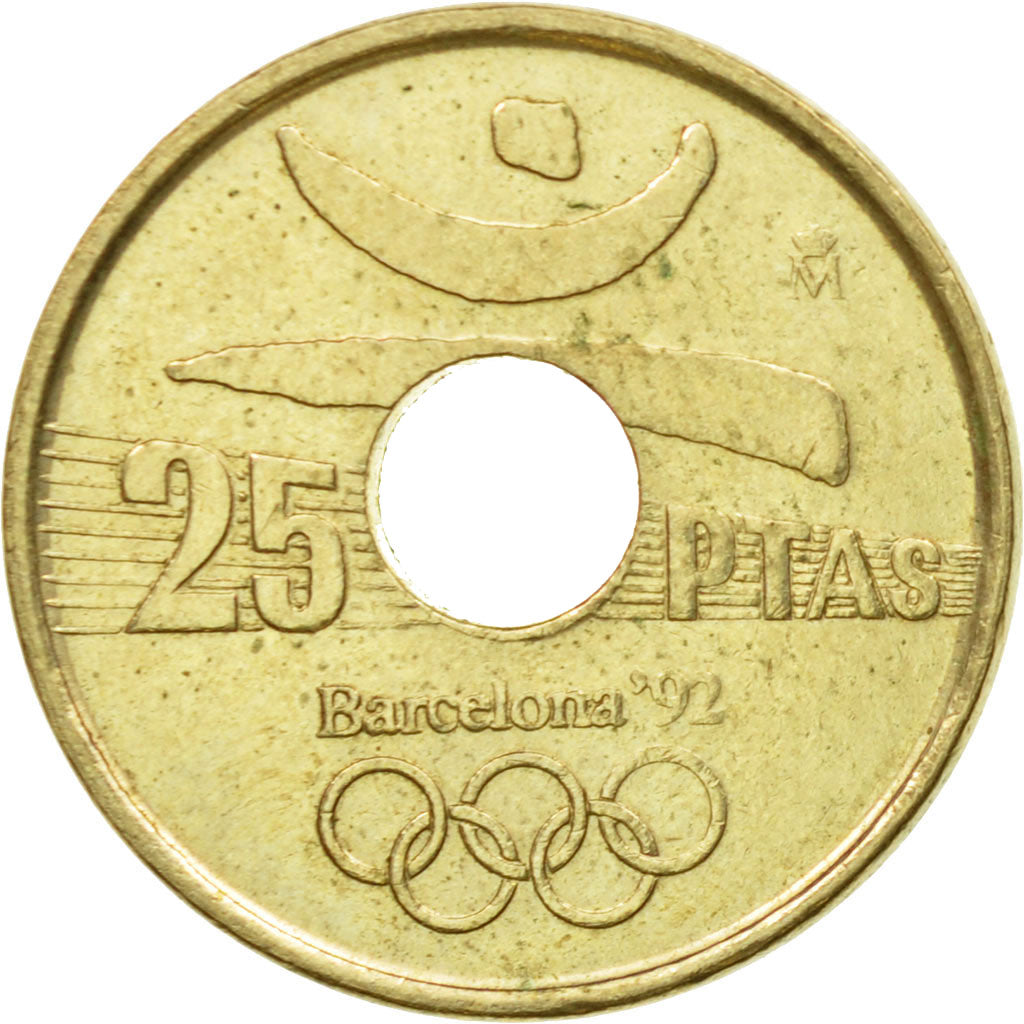 Coin, Spain, Juan Carlos I, 25 Pesetas, 1991, Madrid, EF(40-45)