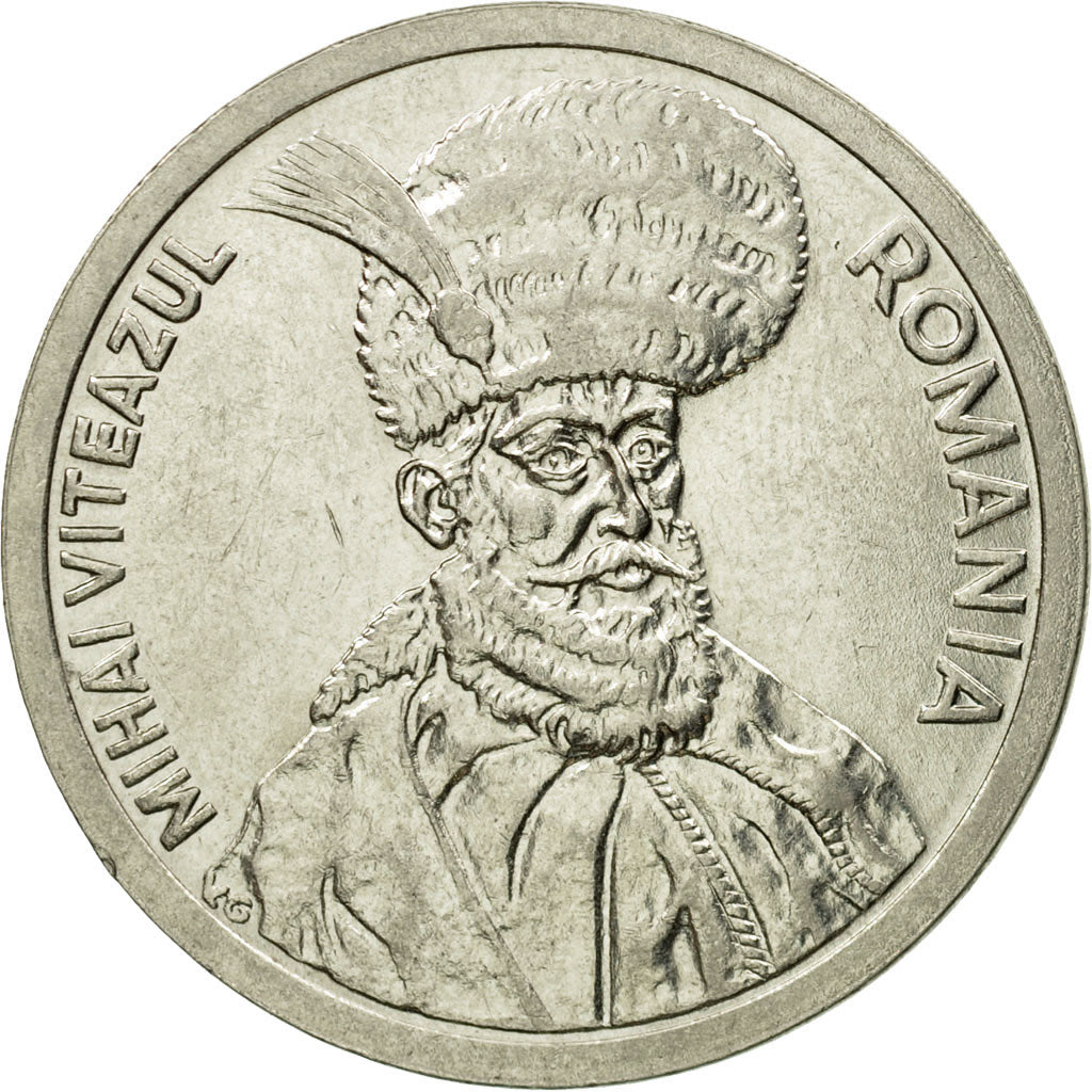 Coin, Romania, 100 Lei, 1994, AU(55-58), Nickel plated steel, KM:111