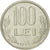 Moneta, Rumunia, 100 Lei, 1994, AU(55-58), Nickel platerowany stalą, KM:111