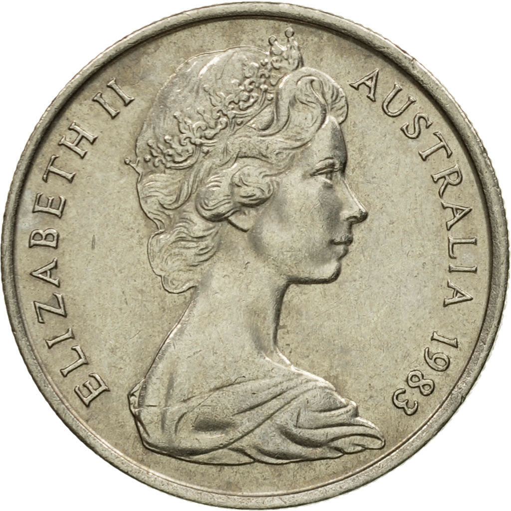 Coin, Australia, Elizabeth II, 5 Cents, 1985, EF(40-45), Copper-nickel, KM:64