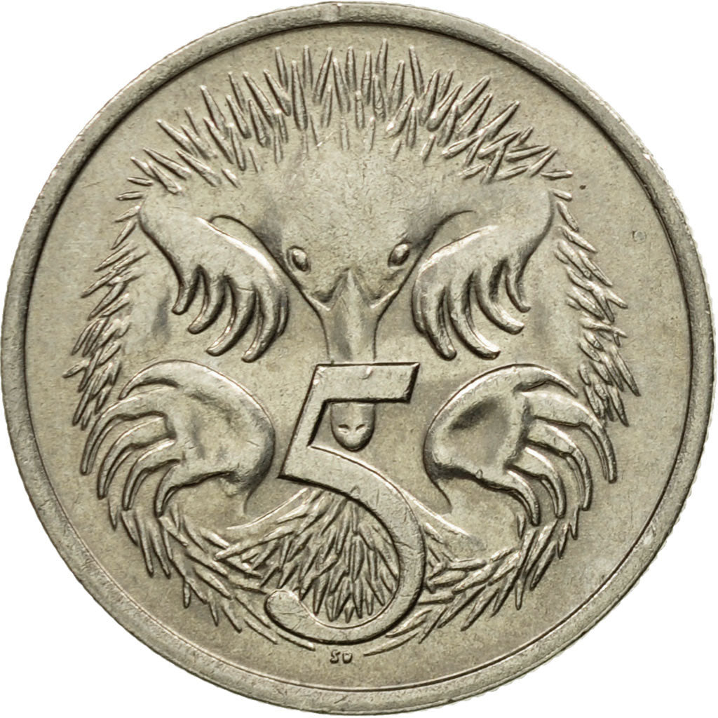 Coin, Australia, Elizabeth II, 5 Cents, 1985, EF(40-45), Copper-nickel, KM:64