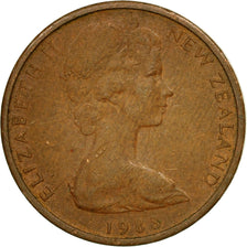 Coin, New Zealand, Elizabeth II, Cent, 1983, EF(40-45), Bronze, KM:31.1