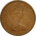 Coin, New Zealand, Elizabeth II, Cent, 1983, EF(40-45), Bronze, KM:31.1