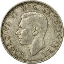 Coin, Great Britain, George VI, 1/2 Crown, 1942, EF(40-45), Silver, KM:856