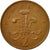 Monnaie, Grande-Bretagne, Elizabeth II, 2 New Pence, 1979, TTB, Bronze, KM:916