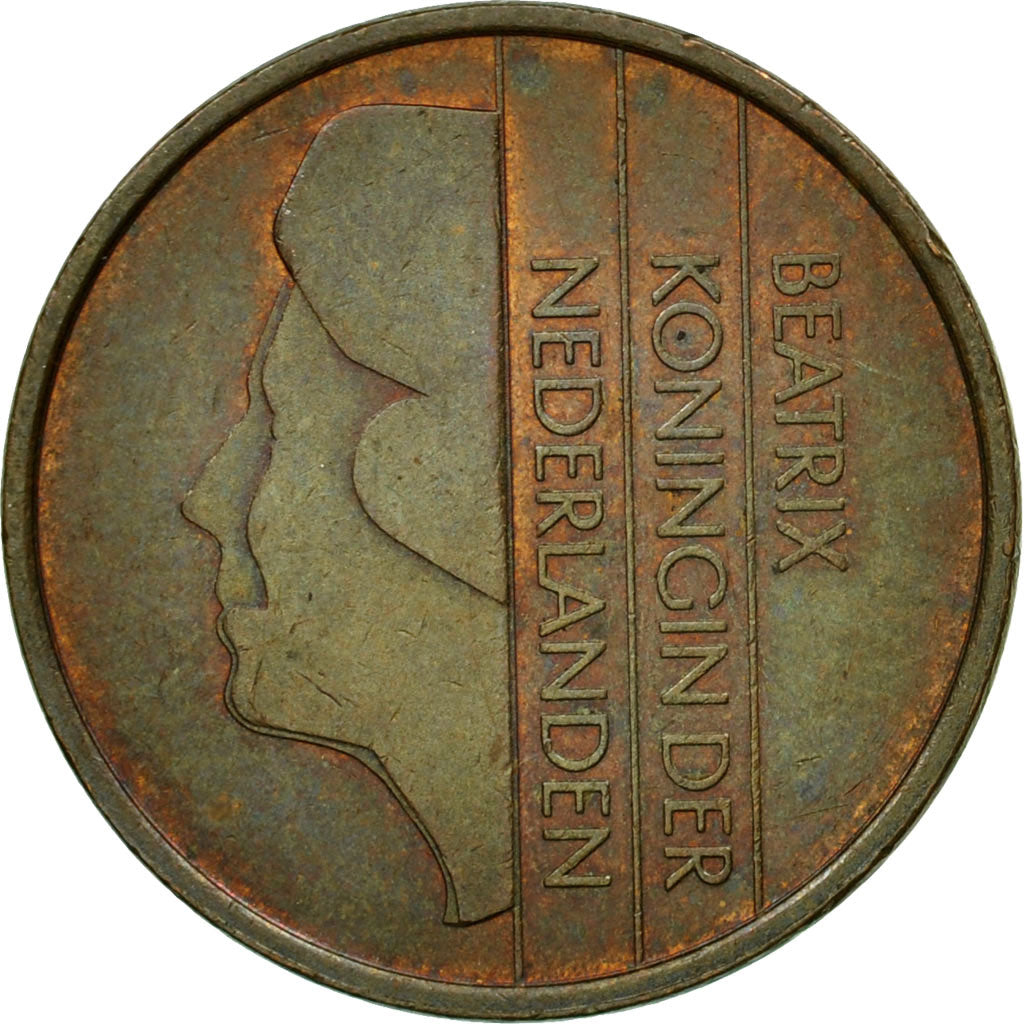 Münze, Niederlande, Beatrix, 5 Cents, 1996, SS, Bronze, KM:202