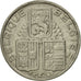 Munten, België, 5 Francs, 5 Frank, 1938, ZF, Nickel, KM:116.1