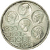 Coin, Belgium, 500 Francs, 500 Frank, 1980, Brussels, EF(40-45), Silver Clad