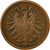 Coin, GERMANY - EMPIRE, Wilhelm I, 2 Pfennig, 1875, Frankfurt, VF(30-35)