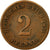 Coin, GERMANY - EMPIRE, Wilhelm I, 2 Pfennig, 1875, Frankfurt, VF(30-35)