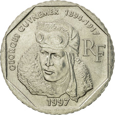 Coin, France, Guynemer, 2 Francs, 1997, EF(40-45), Nickel, KM:1187, Gadoury:550