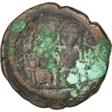 Justin II 565-578, Follis, Nicomedia, VF(20-25), Copper, 12.51