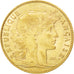 Moneta, Francia, Marianne, 10 Francs, 1900, Paris, SPL, Oro, KM:846