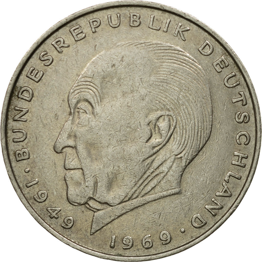 Münze, Bundesrepublik Deutschland, 2 Mark, 1974, Munich, SS, Copper-Nickel Clad