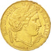 FRANCE, Cérès, 20 Francs, 1851, Paris, KM #762, AU(55-58), Gold, Gadoury #1059, 