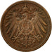 Coin, GERMANY - EMPIRE, Wilhelm II, Pfennig, 1894, Hamburg, VF(30-35), Copper