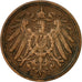 Coin, GERMANY - EMPIRE, Wilhelm II, Pfennig, 1900, Muldenhütten, VF(30-35)