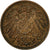 Coin, GERMANY - EMPIRE, Wilhelm II, Pfennig, 1913, Karlsruhe, VF(30-35), Copper