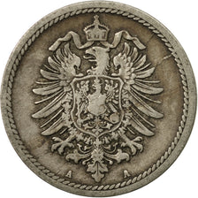 Coin, GERMANY - EMPIRE, Wilhelm I, 5 Pfennig, 1874, Berlin, VF(30-35)