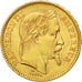 FRANCE, Napoléon III, 20 Francs, 1865, Paris, KM #801.1, AU(55-58), Gold, Gadour