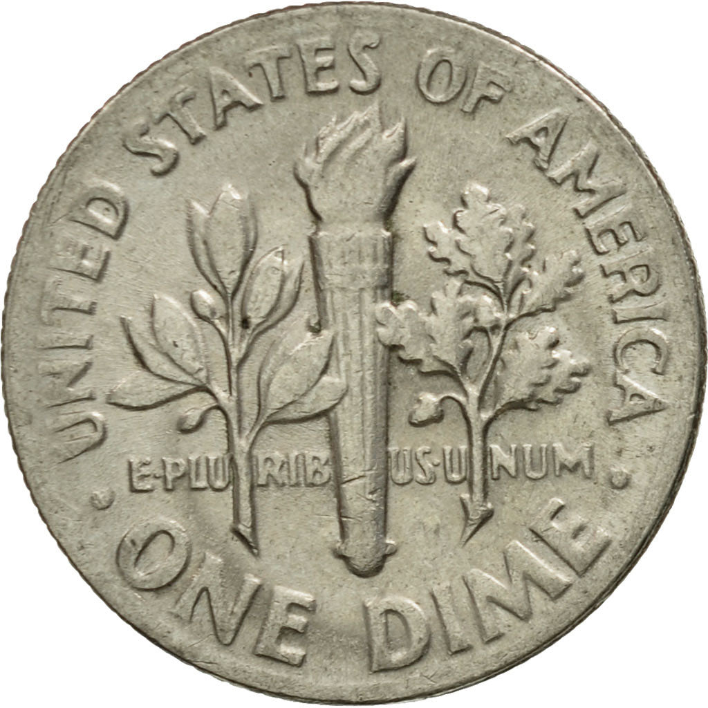 Coin, United States, Roosevelt Dime, Dime, 1975, U.S. Mint, Philadelphia