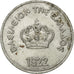 Coin, Greece, George II, 10 Lepta, 1922, EF(40-45), Aluminum, KM:66.1