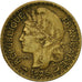 Coin, Cameroon, 50 Centimes, 1925, Paris, EF(40-45), Aluminum-Bronze, KM:1