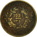 Coin, Tunisia, Anonymous, 50 Centimes, 1921, Paris, VF(30-35), Aluminum-Bronze