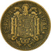 Moneda, España, Peseta, 1944, MBC, Aluminio - bronce, KM:767