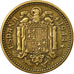 Coin, Spain, Peseta, 1944, EF(40-45), Aluminum-Bronze, KM:767