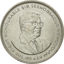 Coin, Mauritius, Rupee, 1990, EF(40-45), Copper-nickel, KM:55