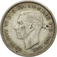 Coin, Australia, George VI, Shilling, 1944, EF(40-45), Silver, KM:39
