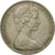 Moneta, Australia, Elizabeth II, 20 Cents, 1966, EF(40-45), Miedź-Nikiel, KM:66