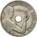 SPAIN, 25 Centimos, 1934, KM #751, EF(40-45), Copper-Nickel, 6.83