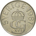 Moneta, Svezia, Carl XVI Gustaf, 5 Kronor, 1981, BB, Rame-nichel, KM:853