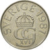 Moneda, Suecia, Carl XVI Gustaf, 5 Kronor, 1981, MBC, Cobre - níquel, KM:853
