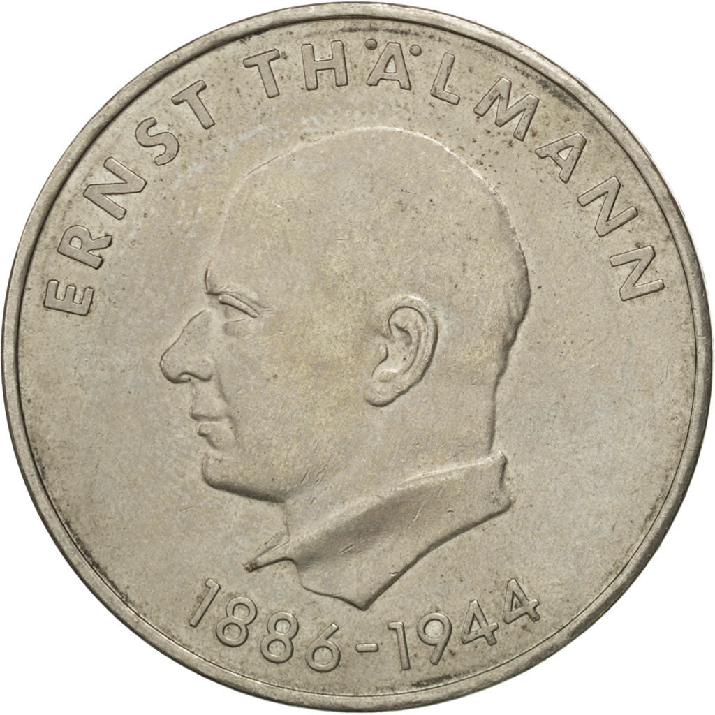 GERMAN-DEMOCRATIC REPUBLIC, 20 Mark, 1971, KM #34, EF(40-45), Cupro-nickel, 33,.