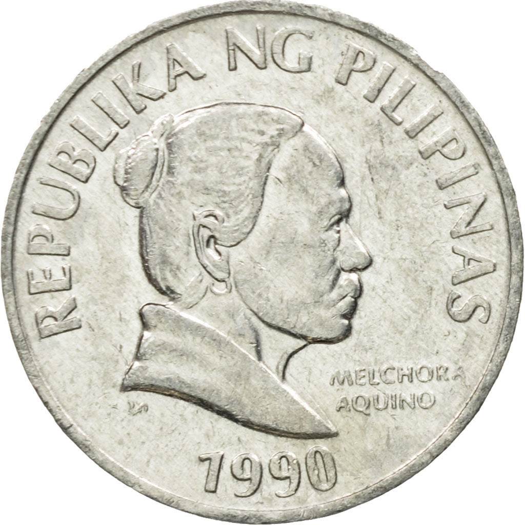 Monnaie, Philippines, 5 Sentimos, 1990, TTB, Aluminium, KM:239
