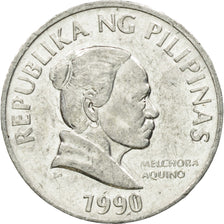 Coin, Philippines, 5 Sentimos, 1990, EF(40-45), Aluminum, KM:239